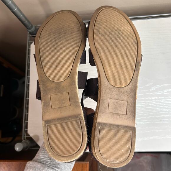 Cloudwalkers By Avenue Barbara Sandals Womens 8 W Deep Purple Strappy Slip Ons - Picture 7 of 8